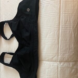 Lululemon Black Sports Bra with Logo